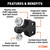 Dual Ball Attachment for Weight Distribution Shank | CRT45933