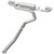 Street Series Stainless Cat-Back System | 25K16824