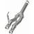 Direct-Fit Muffler Replacement Kit Without Muffler | 25K19440