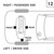 Transmission Mount Left | 62M9569