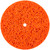 4 x 1/4" Bear-Tex Non-Woven Arbor Hole Disc, Extra Coarse Grit | NOR09324