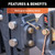Rebellion XD Pintle Mount Attachment | CRT45950