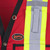 Hi-Vis 150D Poly Twill Surveyor's Safety Vest - Snap Closure - Red | SWXV1010130