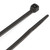 100 pc. 5.5" Black Cable Ties UV/18 lb. | WILW2905