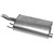 SoundFX Direct Fit Exhaust Muffler 2" Inlet (ID) 2" Outlet (OD) | WEX18447