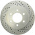 Select Sport Drilled and Slotted Brake Rotor, Front Left | STE227.65100L