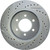 Select Sport Drilled and Slotted Brake Rotor, Front Left | STE227.65100L