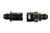-08 Dry Break Quick Release Adapter, Black | RHP4155-08-2