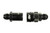 -10 Dry Break Quick Release Adapter, Black | RHP4155-10-2