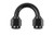 -12 AN Female to -12 AN Female 180° Swivel Coupler - Black | RHP8188-12-2