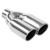 Dual Exhaust Tip - 2.25in. Inlet/3in. Outlet | 25K35167