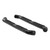 3" Round Black Steel Side Bars, Select Toyota FJ Cruiser | AOR202011