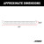 RidgeStep 6-1/2" x 91" Black Steel Running Boards, Select Silverado, Sierra Crew | AOR2055541
