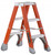 3' Fiberglass Twin Step Ladder, Type Ia, 300 Lb Load Capacity | 58BFM1503