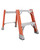 3' Fiberglass Twin Step Ladder, Type Ia, 300 Lb Load Capacity | 58BFM1503