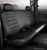LeatherLite™ Custom Seat Cover; Bench Seat; Solid Black; | 947SL601 BLK/BLK