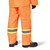 The Rock Hi-Vis 300D Insulated Bib Pants - PU Coated - Hi-Vis Orange - XL | SWXV1150450-XL