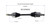 08-13 Toyota Highlander (3.5 - AWD) CV Axle Assembly  - Front Left | GSPNCV69632