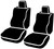 TR40 Series - Wrangler Saddleblanket Custom Fit Front Seat Cover - Solid Gray | 947TRS49-73 BLACK