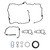 Engine Timing Cover Gasket Set | 557TCS 46215