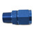 4AN  Female To 1/4" Male NPT Fitting With Blue Finish | RUS614214