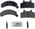 Blue Series Semi-Metallic Front Brake Pad Set | BOSBE215H
