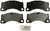 Blue Series Semi-Metallic Front Brake Pad Set | BOSBE1349