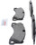 Blue Series Semi-Metallic Front Brake Pad Set | BOSBE1349