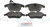 Blue Series Semi-Metallic Front Brake Pad Set | BOSBE1375H