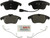 Blue Series Semi-Metallic Front Brake Pad Set | BOSBE1375H