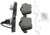 Blue Series Semi-Metallic Front Brake Pad Set | BOSBE1375H