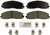 Blue Series Ceramic Front Brake Pad Set | BOSBE1589H