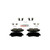 Blue Series Ceramic Rear Brake Pad Set | BOSBE1325H