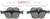 Blue Series Ceramic Rear Brake Pad Set | BOSBE1821H