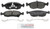 Blue Series Ceramic Front Brake Pad Set | BOSBE1568H