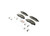 Blue Series Ceramic Front Brake Pad Set | BOSBE2089H