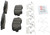 Blue Series Ceramic Rear Brake Pad Set | BOSBE1839H