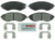 Blue Series Ceramic Front Brake Pad Set | BOSBE1035H