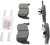 Blue Series Ceramic Rear Brake Pad Set | BOSBE881H