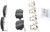 Blue Series Ceramic Rear Brake Pad Set | BOSBE865H