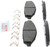 Blue Series Ceramic Front Brake Pad Set | BOSBE931H