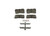 Blue Series Ceramic Front Brake Pad Set | BOSBE1049H