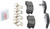 Blue Series Ceramic Rear Brake Pad Set | BOSBE698H