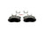 Blue Series Ceramic Front Brake Pad Set | BOSBE1814H