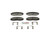 Blue Series Ceramic Front Brake Pad Set | BOSBE1814H