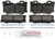 Blue Series Ceramic Rear Brake Pad Set | BOSBE1347H