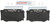 Blue Series Ceramic Rear Brake Pad Set | BOSBE1347H
