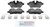 Blue Series Semi-Metallic Brake Pad Set | BOSBE1309H