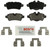 Blue Series Semi-Metallic Brake Pad Set | BOSBE1309H