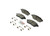 Blue Series Ceramic Front Brake Pad Set | BOSBE1422H